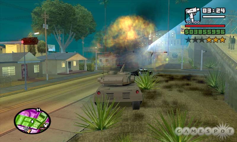 《侠盗飞车GTA：圣安地列斯》 PSN版PS3版截图4